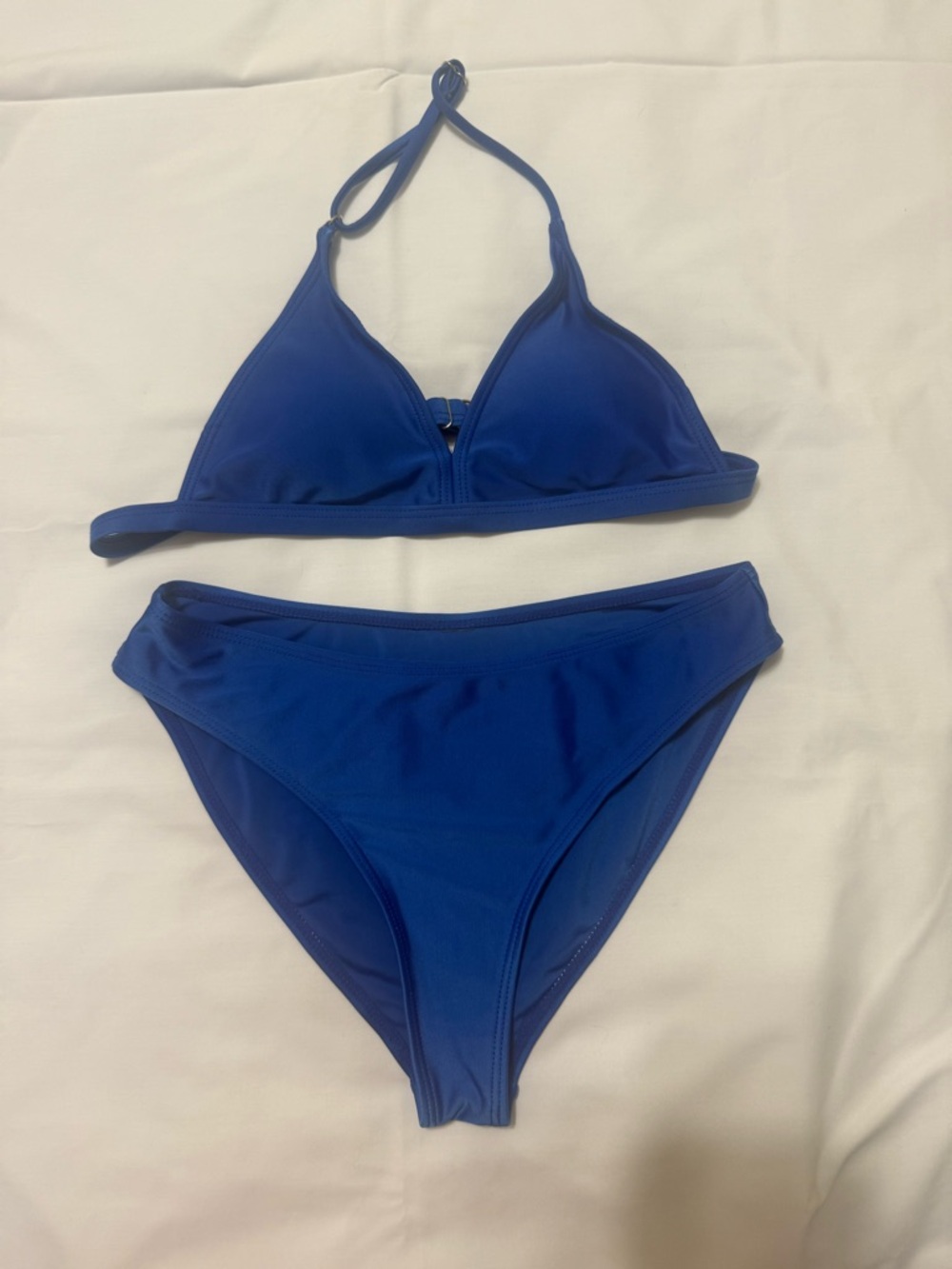 Women’s Blue Size XS  2 piece Bikini Set Swimsuit, great condition